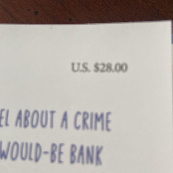 BOOK: Anxious People by Fredrik Backman  Fiction Like new paid 32$ at Chapters - Picture 6 of 6